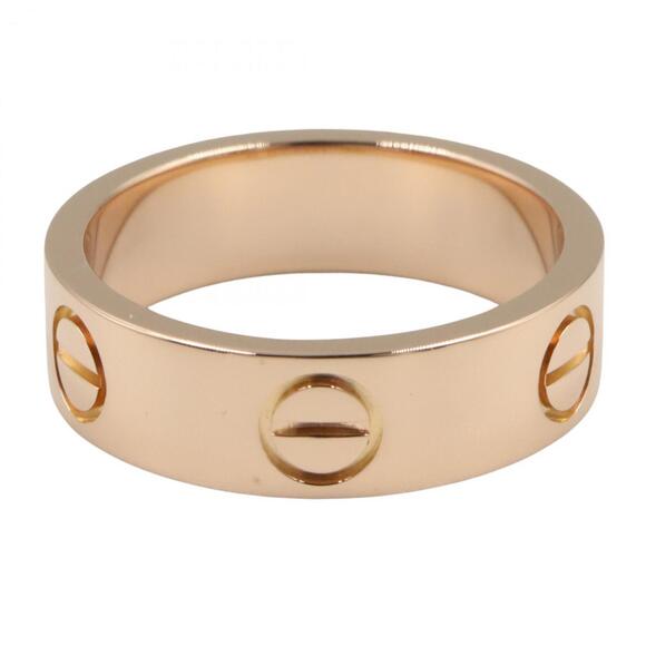 Cartier Love Ring, 18K Pink Gold, Women's, B4084800 - Picture 2 of 7